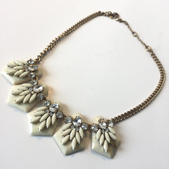 πππJCREW Geometric Collage Necklace C7206πππ - Picture 3 of 6